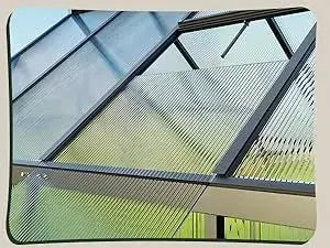 8x12 FT Greenhouse for Outdoors, Quick Setup Polycarbonate Greenhouse with Roof Vent, Aluminum Large Walk-in Greenhouse ,Black LJ Seeds Co.