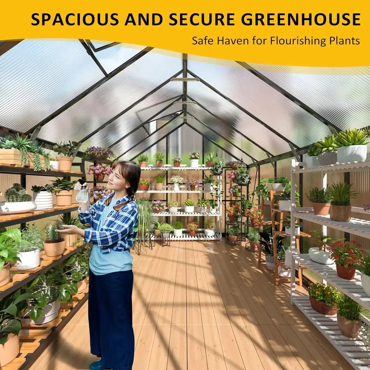 Polycarbonate Greenhouse Kits LJ Seeds Co.