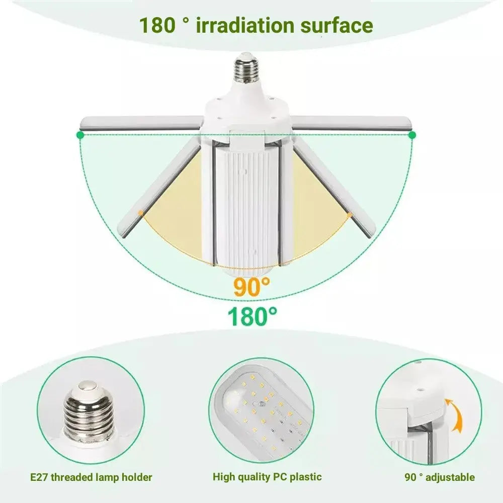 24W 36W 48W LED Grow Light LJ Seeds Co.
