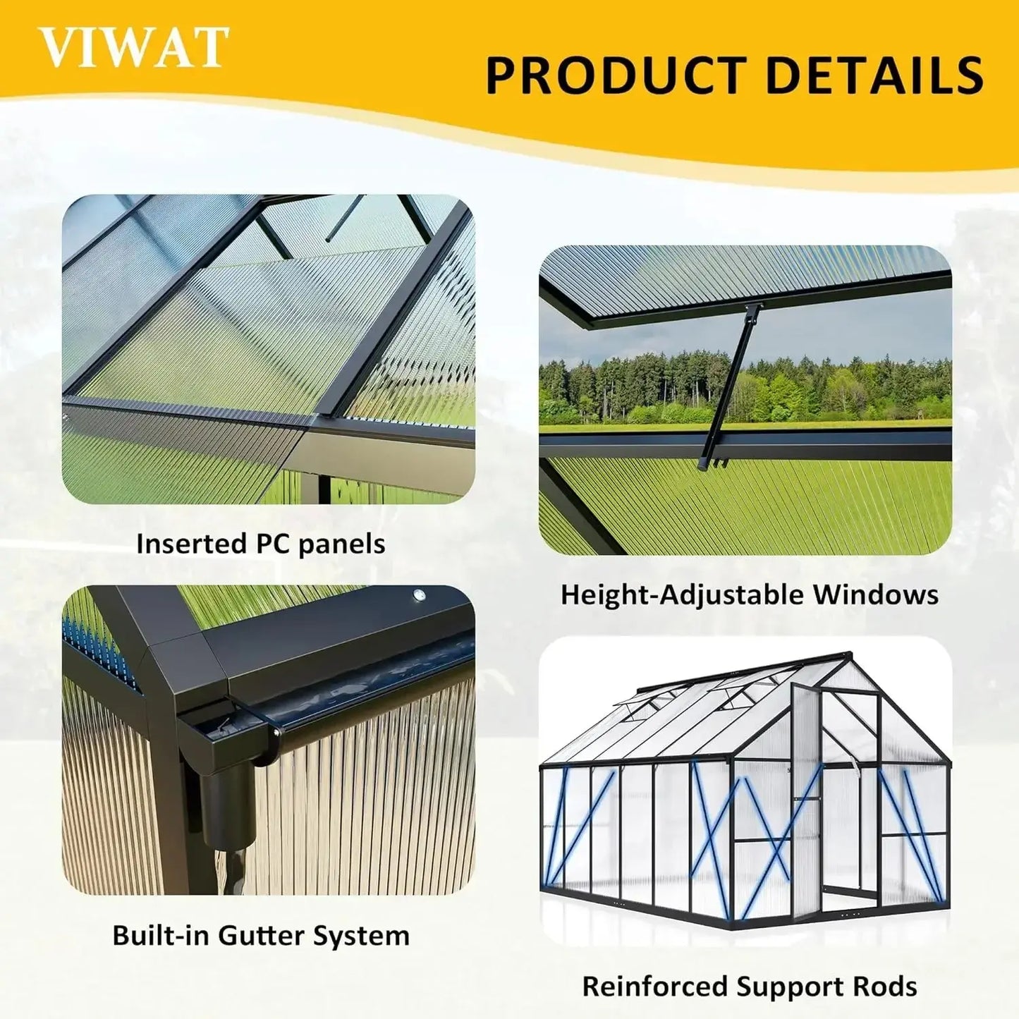 Polycarbonate Greenhouse Kits LJ Seeds Co.