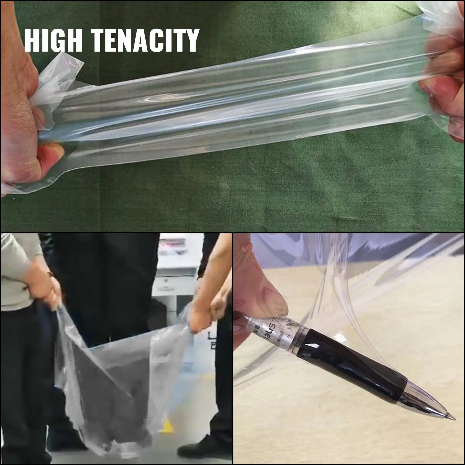 VEVOR Greenhouse Cover 6 Mil Clear Plastic Greenhouse Film UV Resistant Polyethylene Covering Garden Plants Flowers Agriculture LJ Seeds Co.