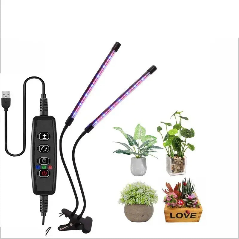 portable grow light for plants USB LED Grow Light Timed Full Spectrum For Plants