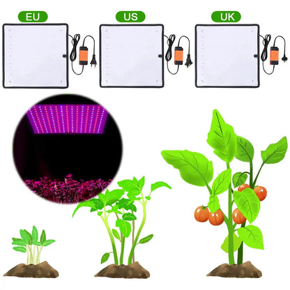 Phyto Grow Light Red Blue LED Full Spectrum Phyto Lamp 45W 225 LED For Indoor Grow Tent Plants Growth Light Grow Lamp UV Lamp